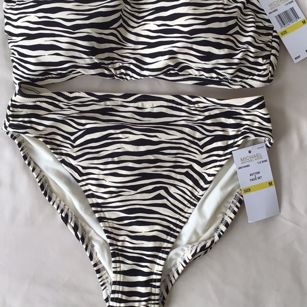 Michael Kors Zebra Print Bikini